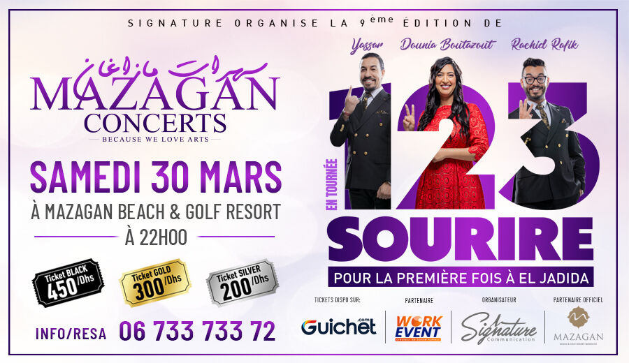 Affiche de 1.2.3 Sourire à El Jadida