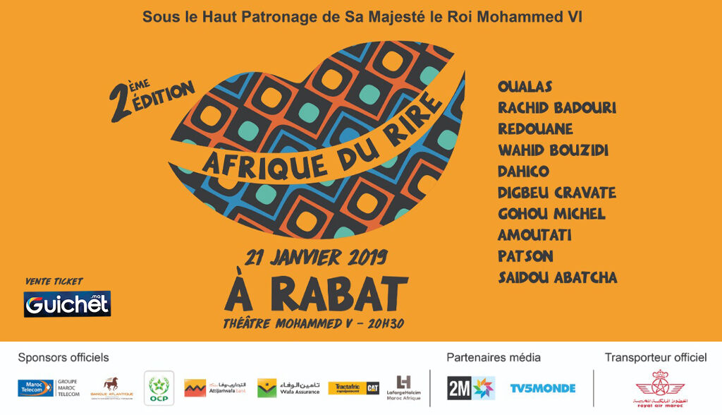 Festival Afrique du rire - GALA de Rabat