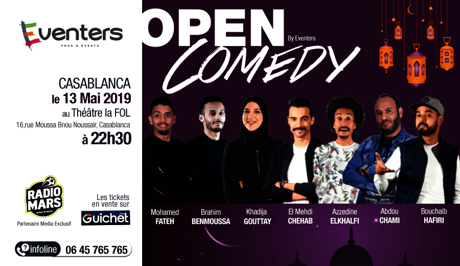 Open Comedy 5 - Spécial Ramadan