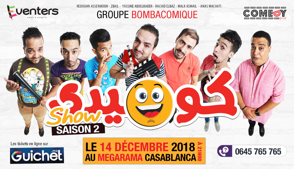 Comedy Show Saison 2 à Casablanca