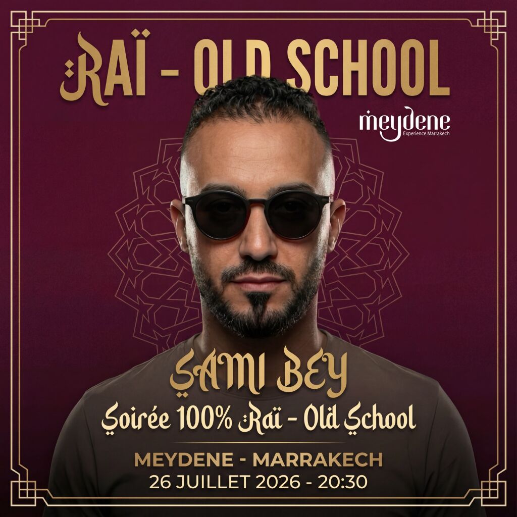 Poster for Old-School Raï with Sami Bey in Marrakech