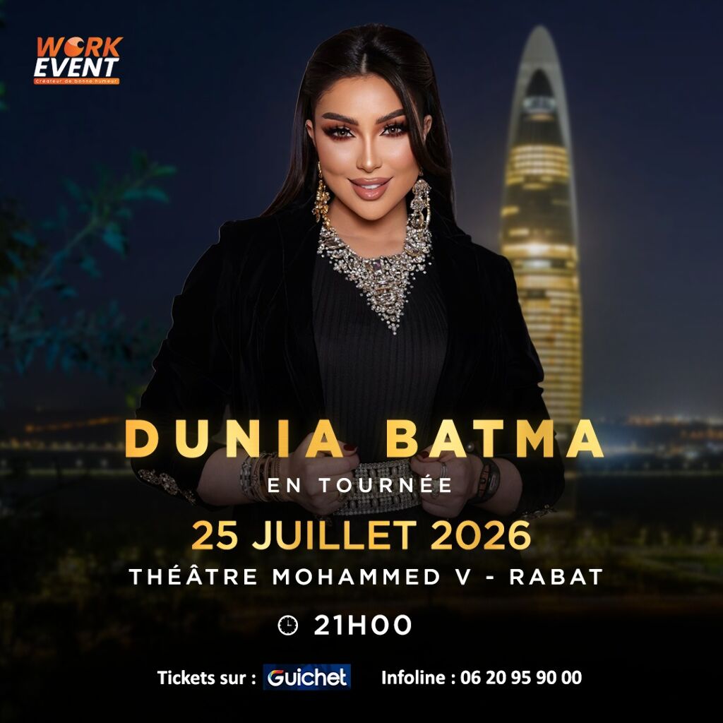 Dunia Batma en Concert Exclusif à Rabat