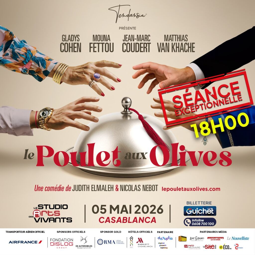 LE POULET AUX OLIVES A CASABLANCA - 18h