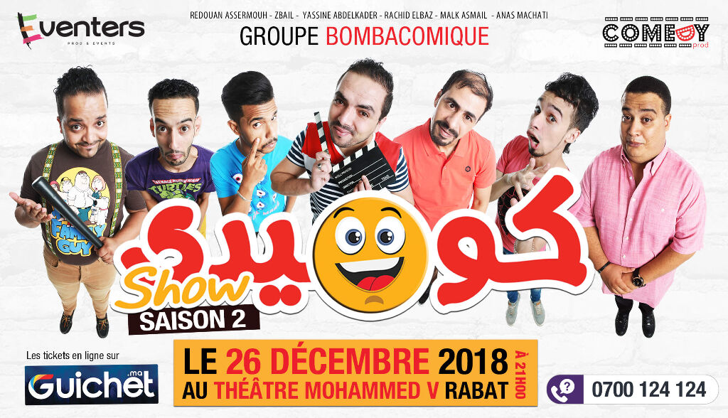 Comedy Show Saison 2 à Rabat