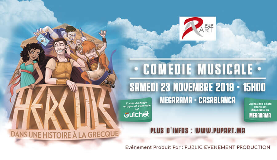 Affiche de Comédie Musicale - Hercule