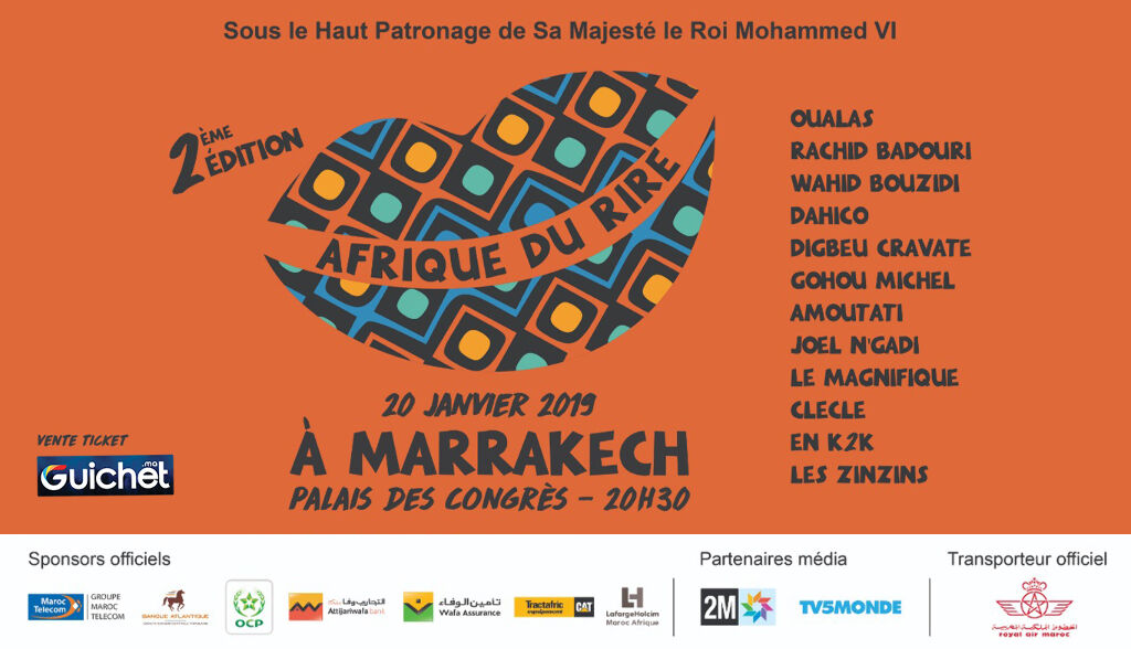 Festival Afrique du rire - GALA de Marrakech