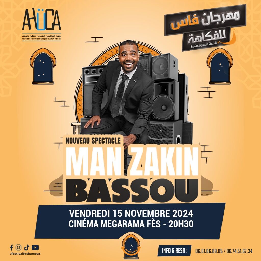 Affiche de Bassou ManZakin à fes