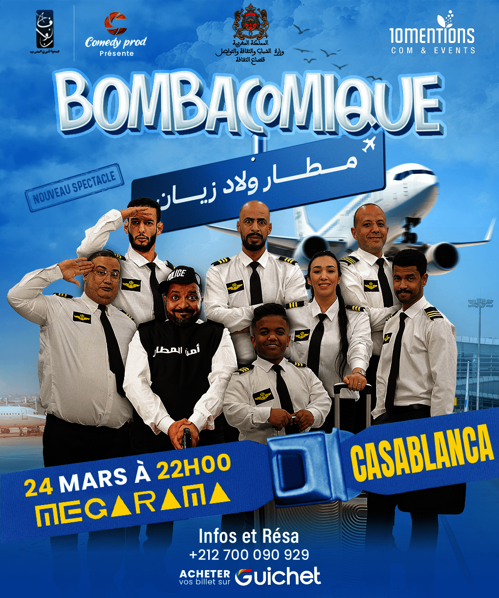 Affiche de BombaComique à Casablanca