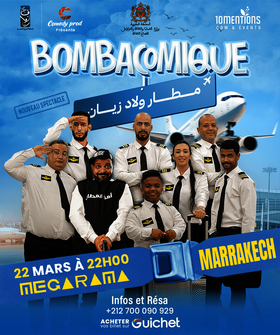 Affiche de BombaComique à Marrakech (Reporté)