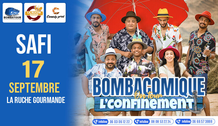 Affiche de Bombacomique à Safi