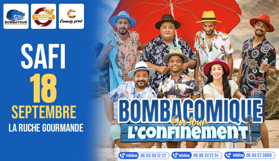 Affiche de Bombacomique à Safi