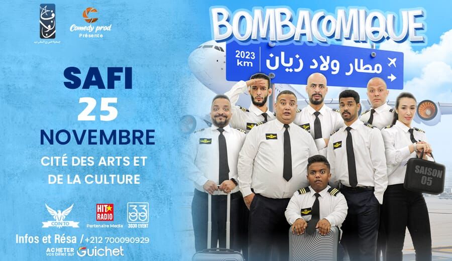 Affiche de Bombacomique à Safi