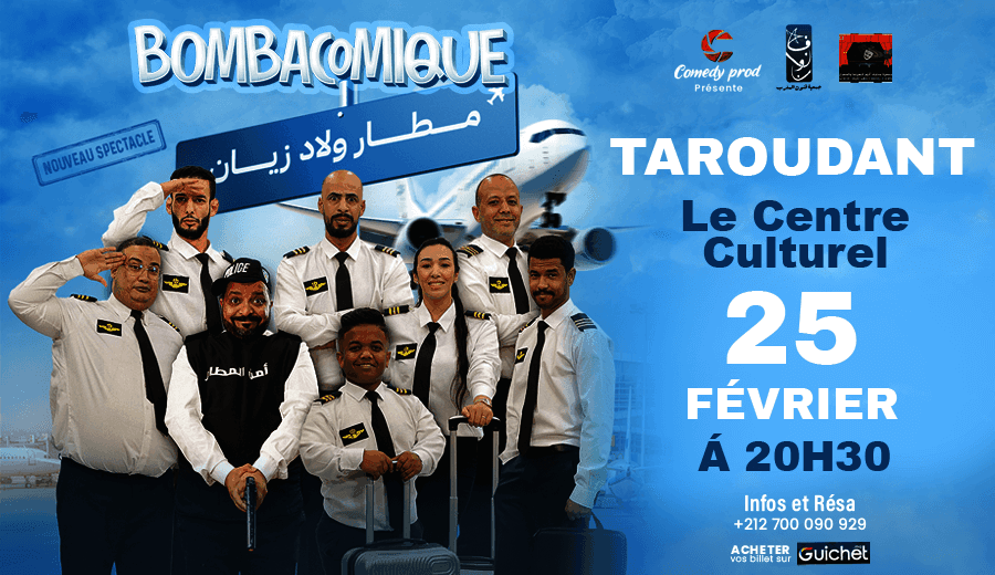 Affiche de Bombacomique à Taroudant