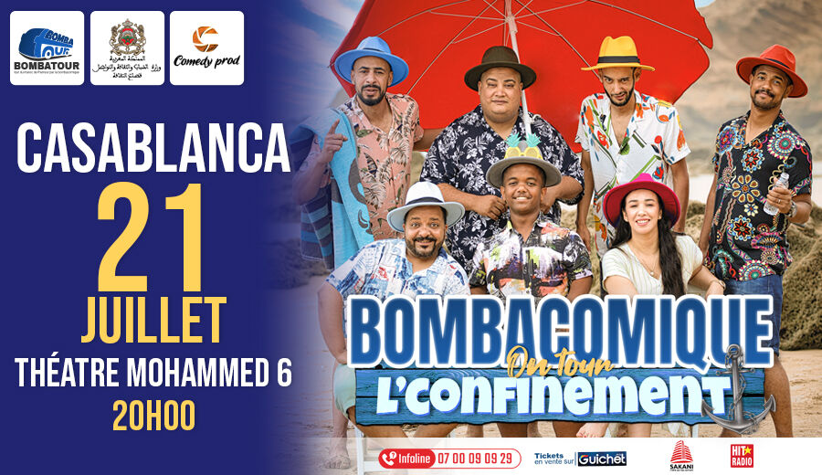 Affiche de Bombacomique à Casablanca