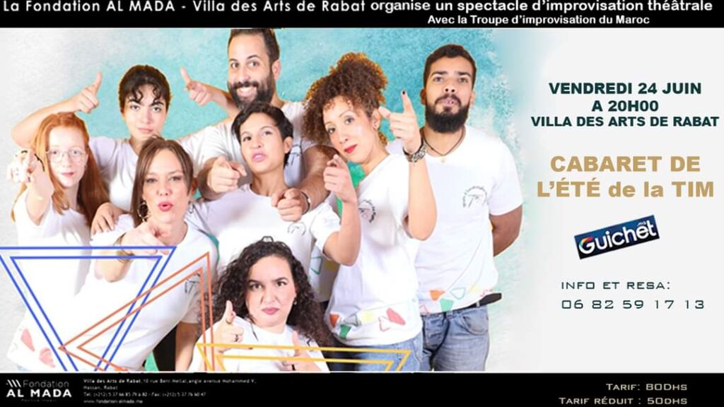 Affiche de Cabaret de L’été de la  TIM