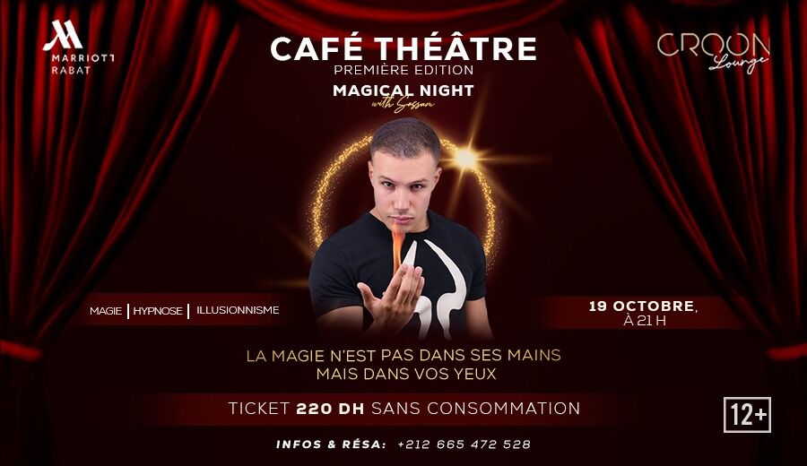 Affiche de CAFÉ THÉÂTRE , 1ère édition
