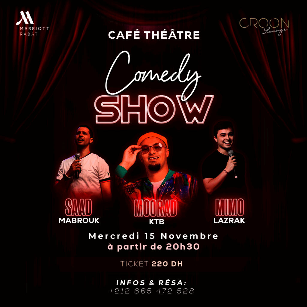 Affiche de Café Théatre: Comedy Show