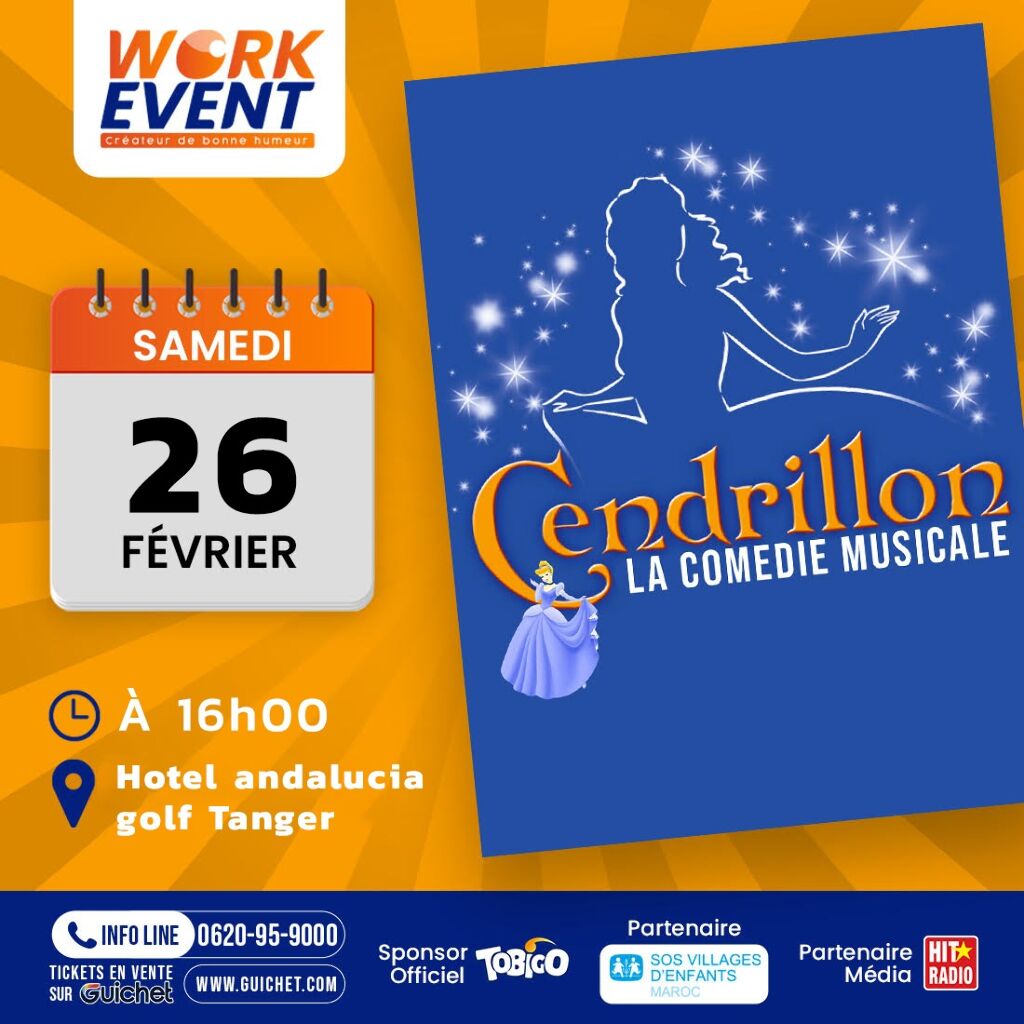 Affiche de "Cendrillon" à Tanger