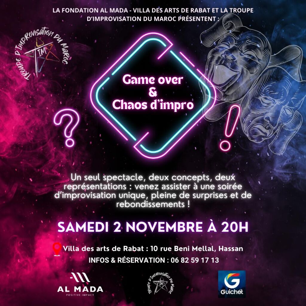 Affiche de CHAOS D'IMPRO & GAME OVER