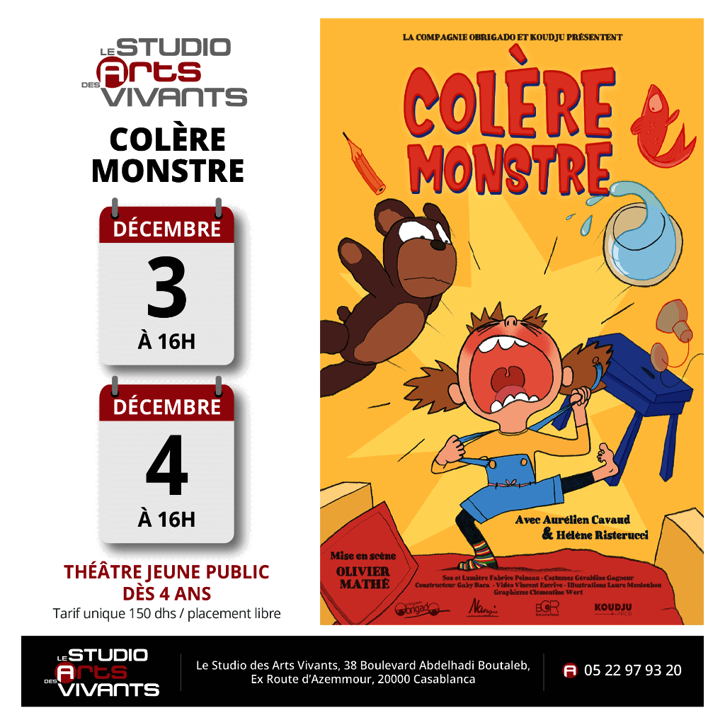 Affiche de COLÈRE MONSTRE
