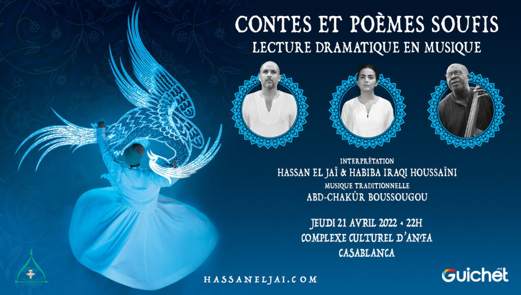 Affiche de CONTES & POÈMES SOUFIS - CASABLANCA