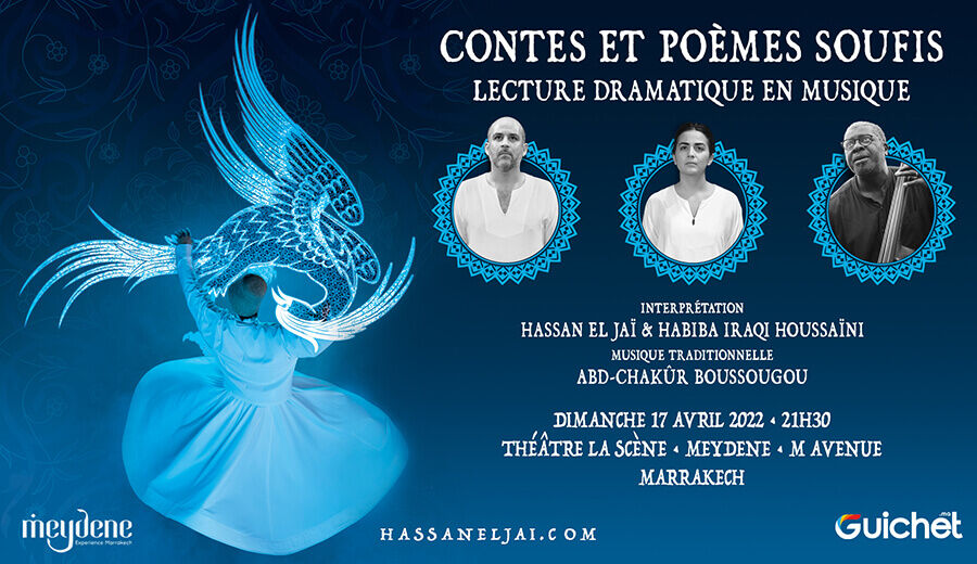 Affiche de CONTES & POÈMES SOUFIS - MARRAKECH