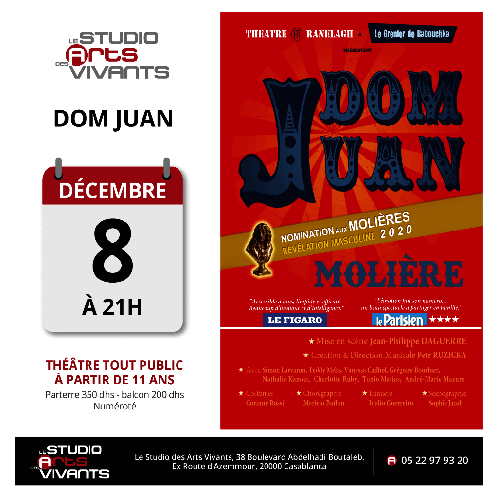 Affiche de DOM JUAN
