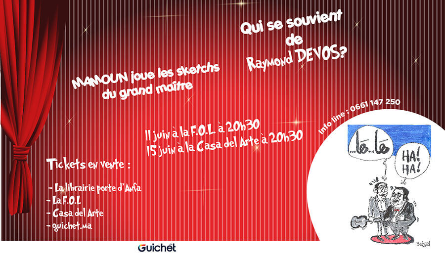 Mamoun joue les Sketchs du Grand Maître