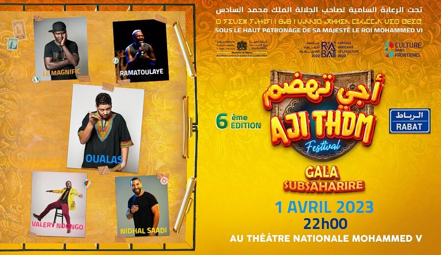 Affiche de Festival Aji T'hdm  - Gala SubsahaRire