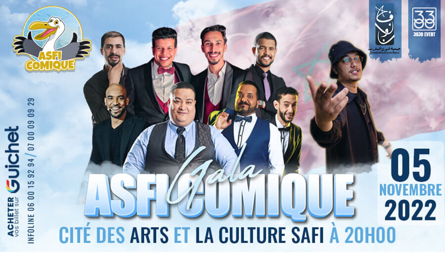 Affiche de Gala Asfi Comique