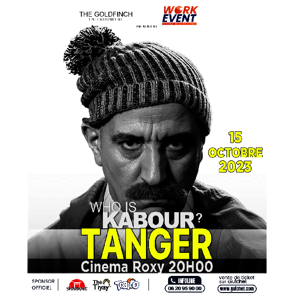 Affiche de Hassan El Fad "Who Is Kabour" à Tanger