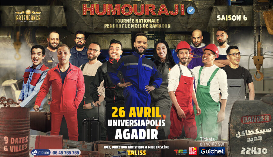Affiche de Humouraji à AGADIR