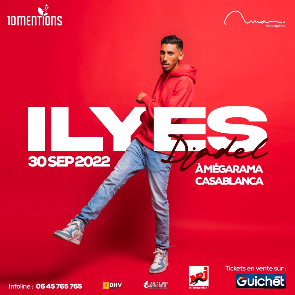 Affiche de Ilyes Djadel à  Casablanca
