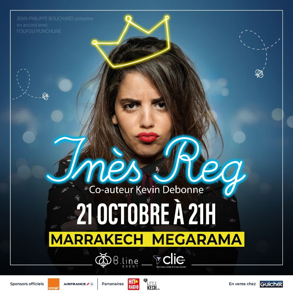 Affiche de INES REG à Marrakech