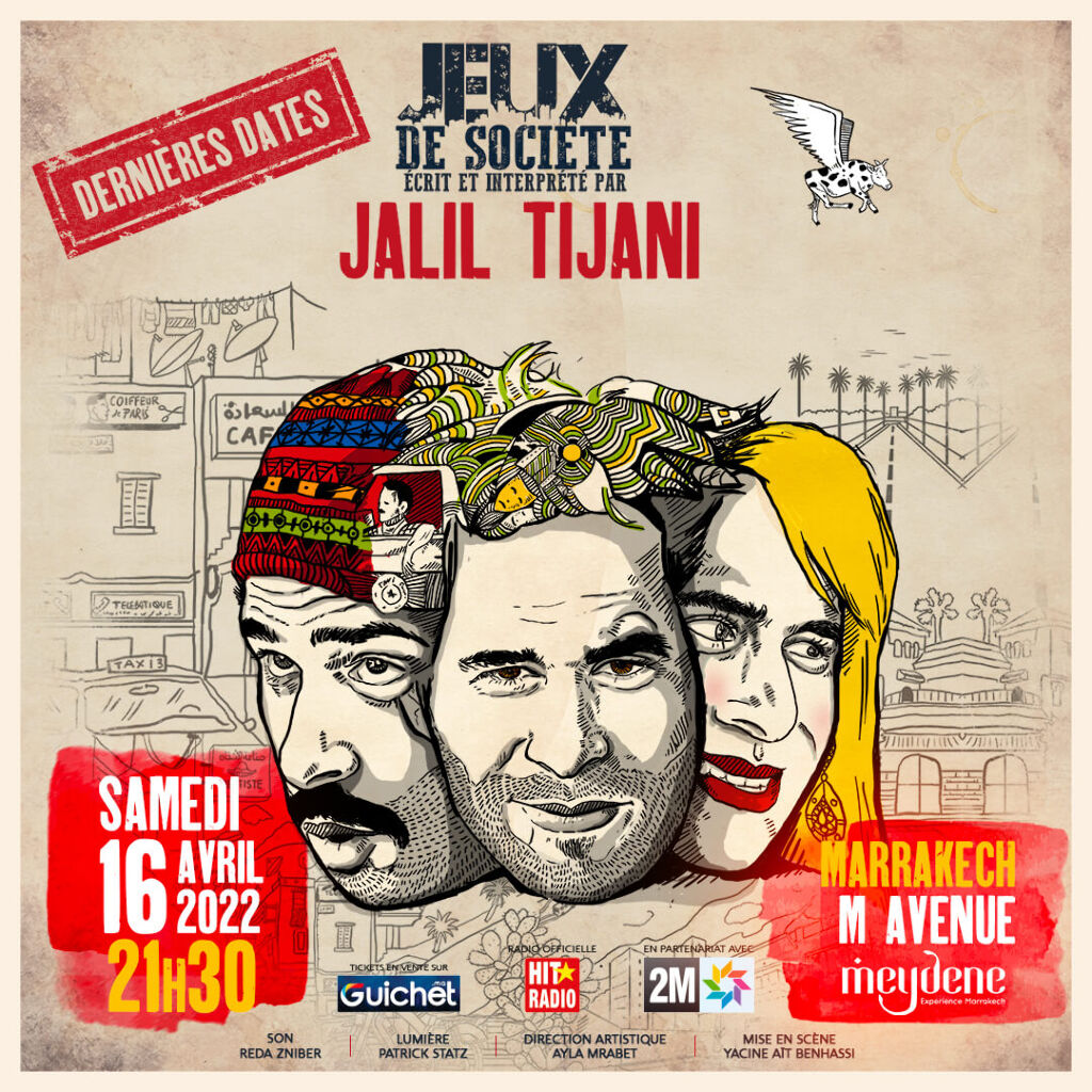 Affiche de Jalil Tijani à Marrakech