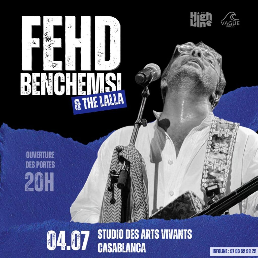 Fehd Benchemsi & The Lalla – La transe Gnawa s'empare de Casablanca !