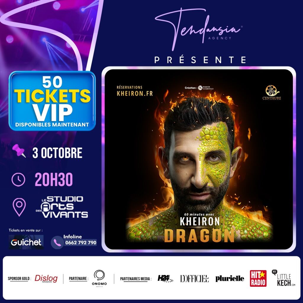 Affiche de KHEIRON - Dragon à Casablanca