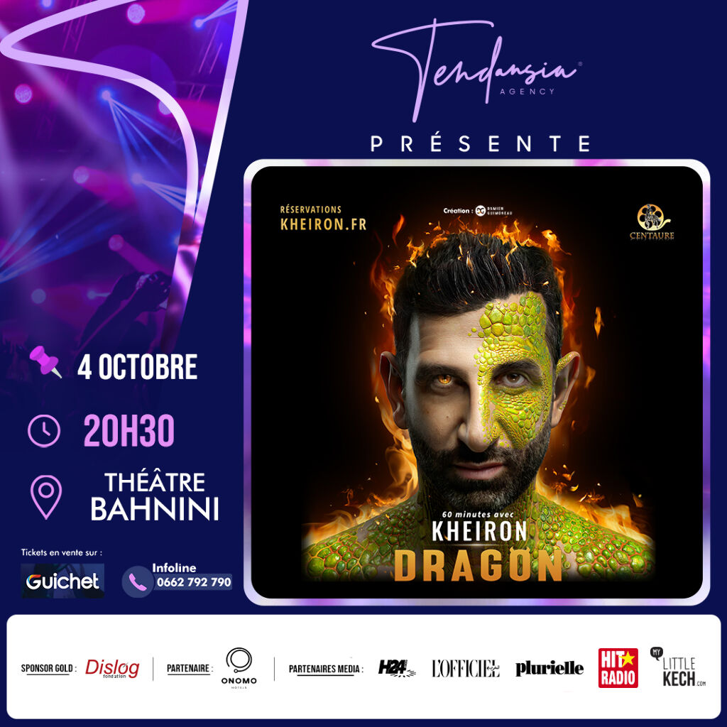 Affiche de KHEIRON - Dragon à Rabat