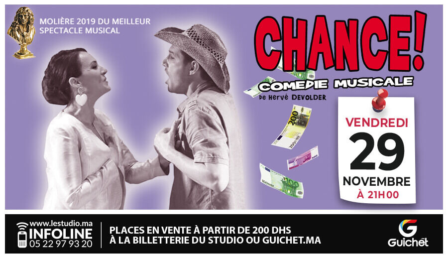 Affiche de Comédie Musicale - Chance !