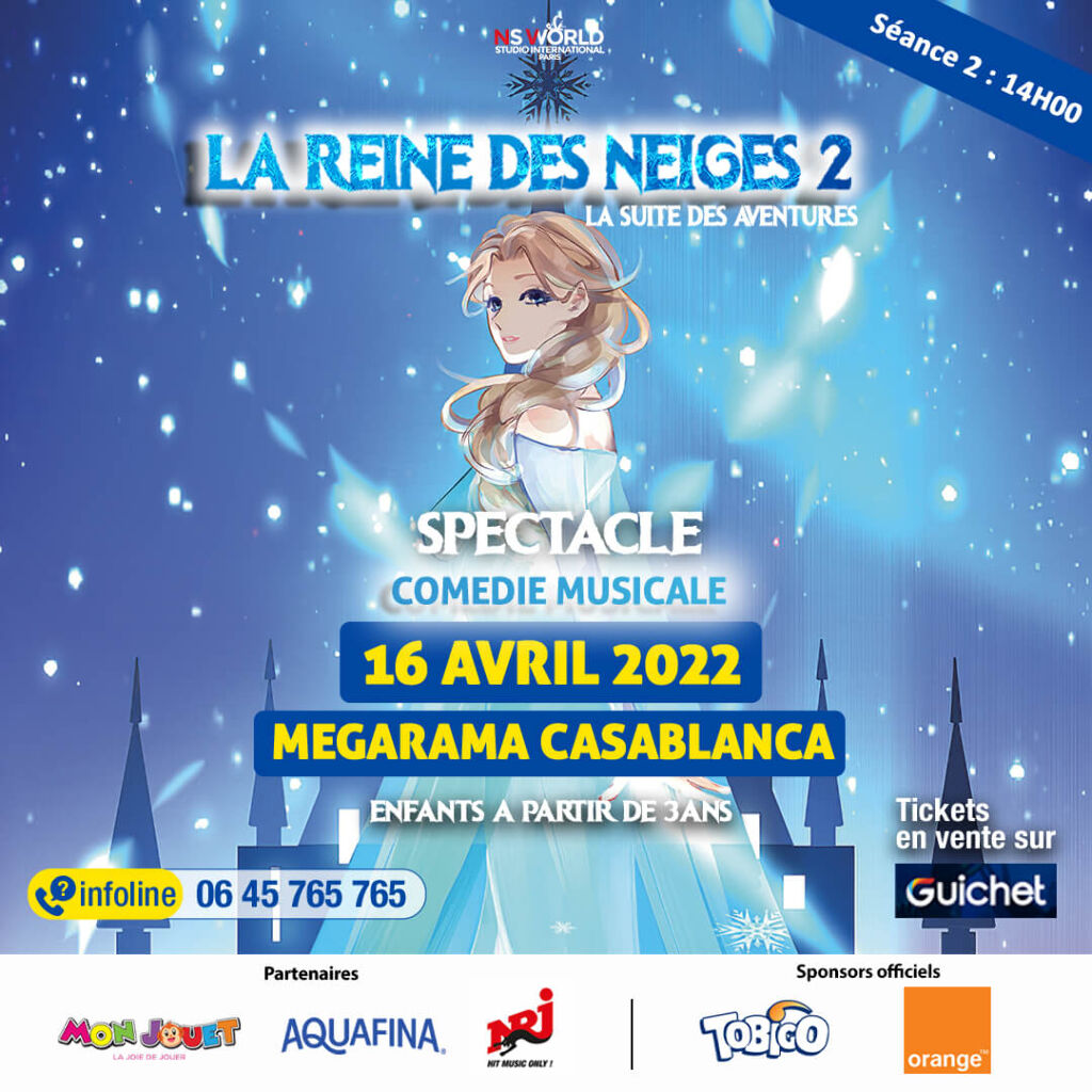 Affiche de La Reine des Neiges 2 - Le Spectacle (14H)