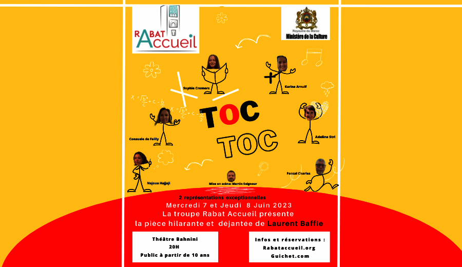Affiche de La troupe théâtrale de Rabat Accueil