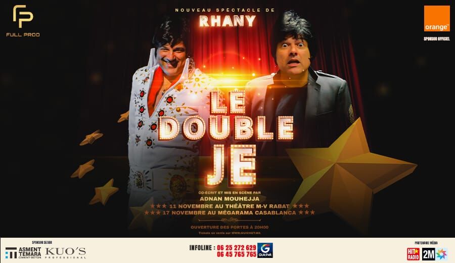 Affiche de Le Double JE à Casablanca