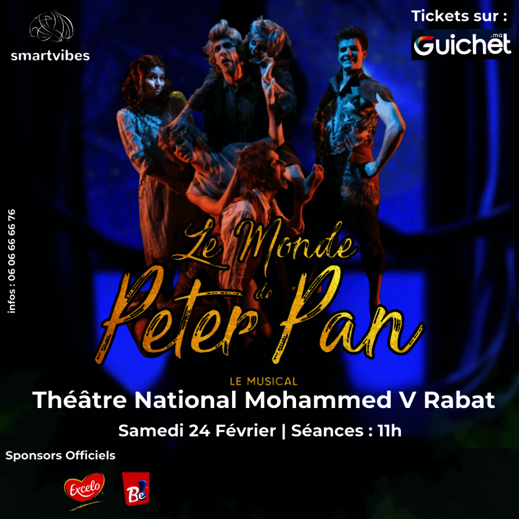 Affiche de Le monde de Peter Pan à Rabat (11h)