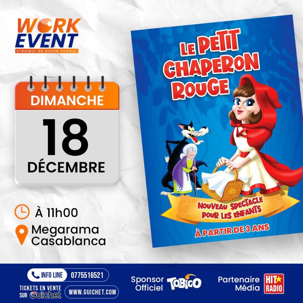 Affiche de Le Petit Chaperon Rouge à Casablanca