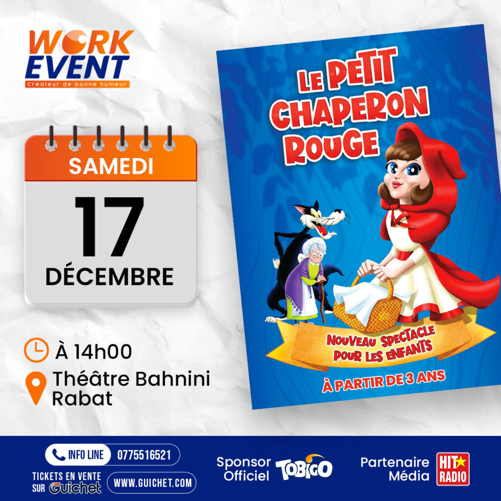 Affiche de Le Petit Chaperon Rouge à Rabat