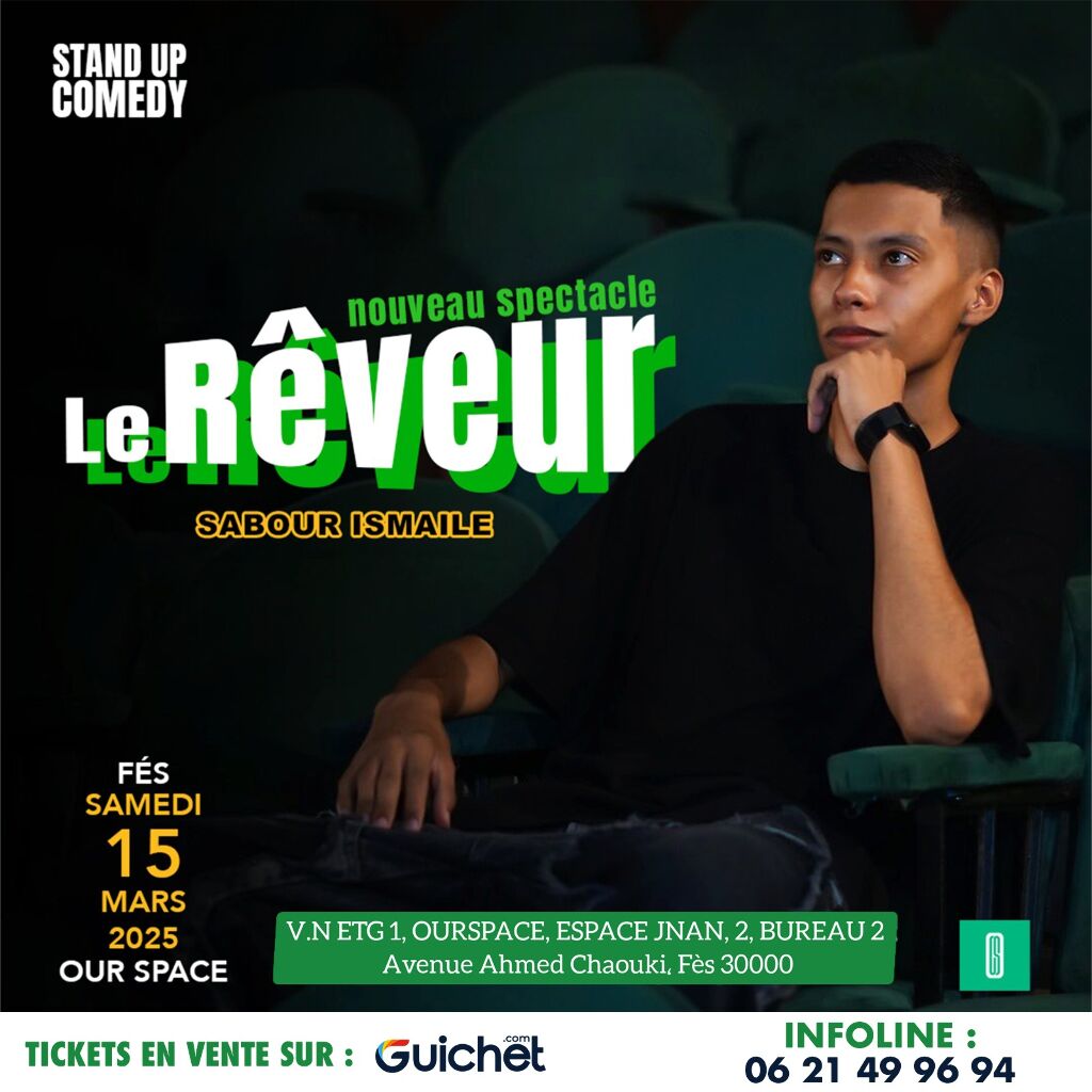 Affiche de Le Rêveur : One Man Show de Sabour Ismaile