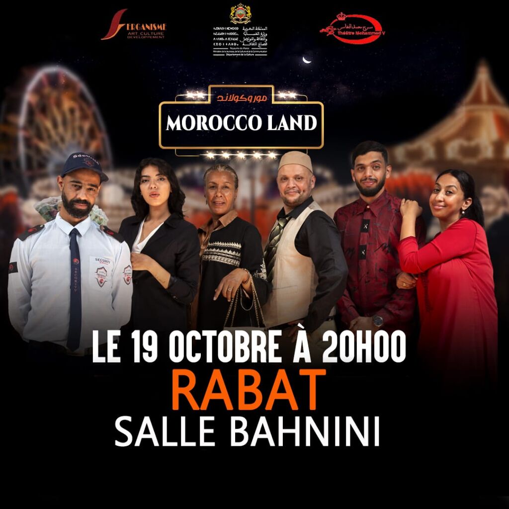 Affiche de Le spectacle d’humour « Morrocco Land »