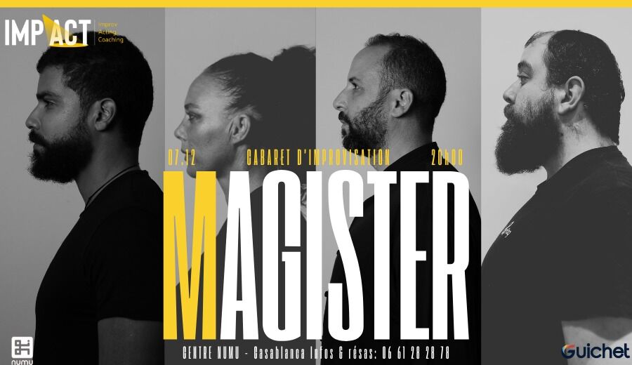 Affiche de MAGISTER - Spectacle d’improvisation théâtrale