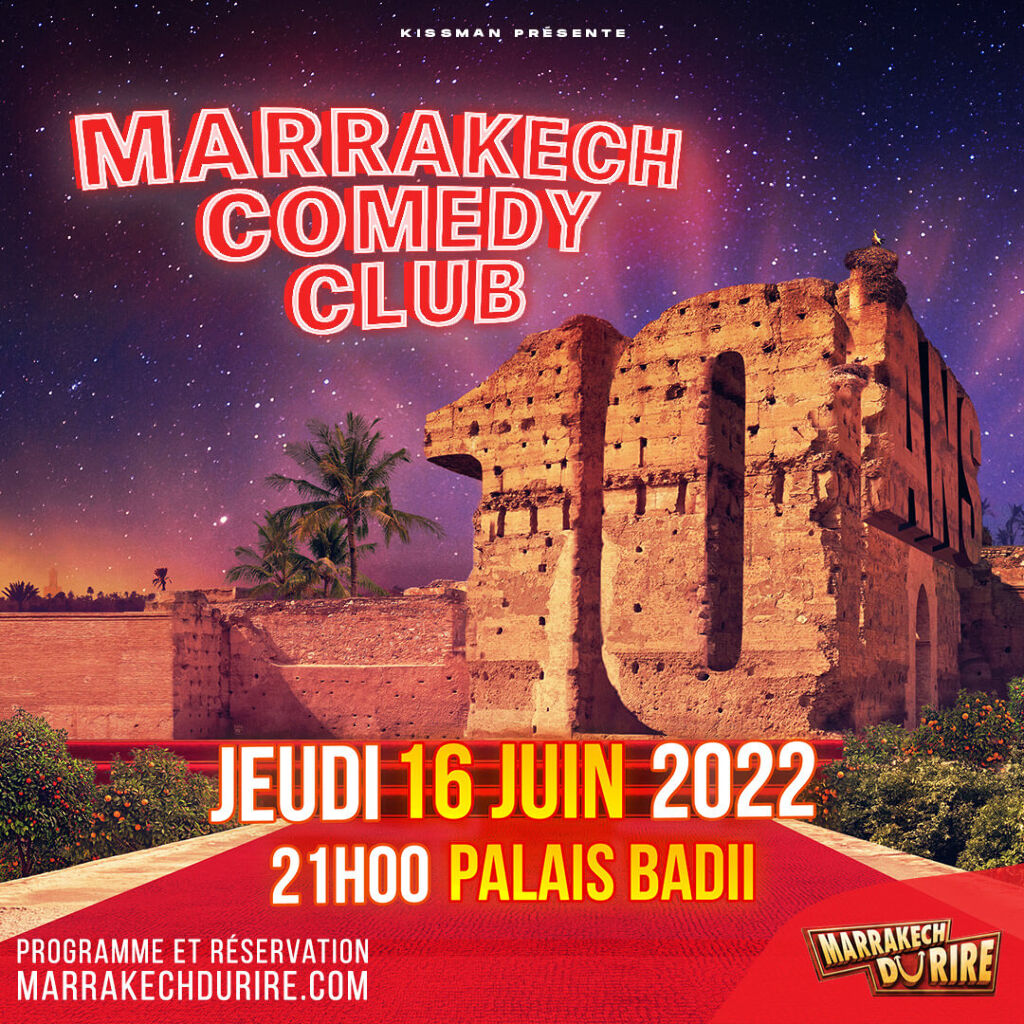 Affiche de Marrakech du Rire 2022 - Comedy Club