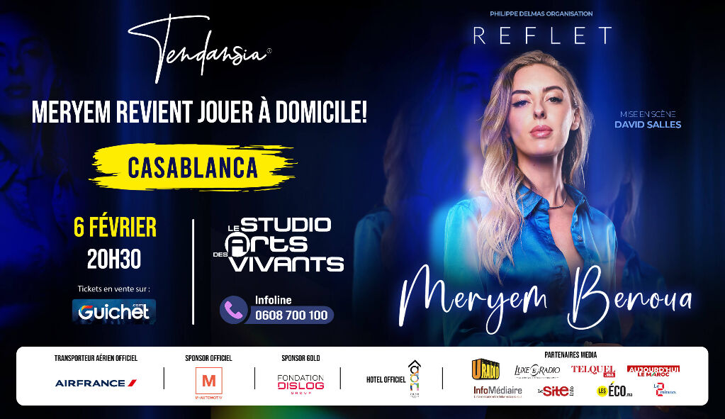 Affiche de Meryem Benoua - Reflet à Casablanca